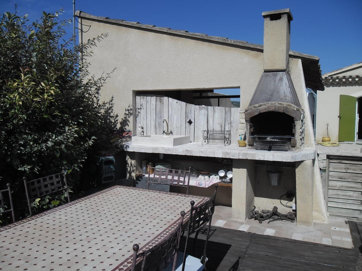 Maison De Campagne Vaison-la-Romaine Bagian luar foto